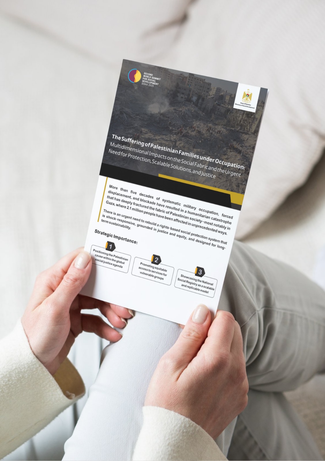 The Suffering of Palestinian Families under Occupation